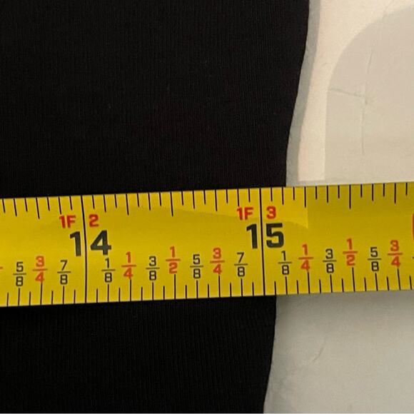 Athleta Black Gathered Bodice GorpCore Athletic Wear Dress NWOT Size S - Picture 10 of 12